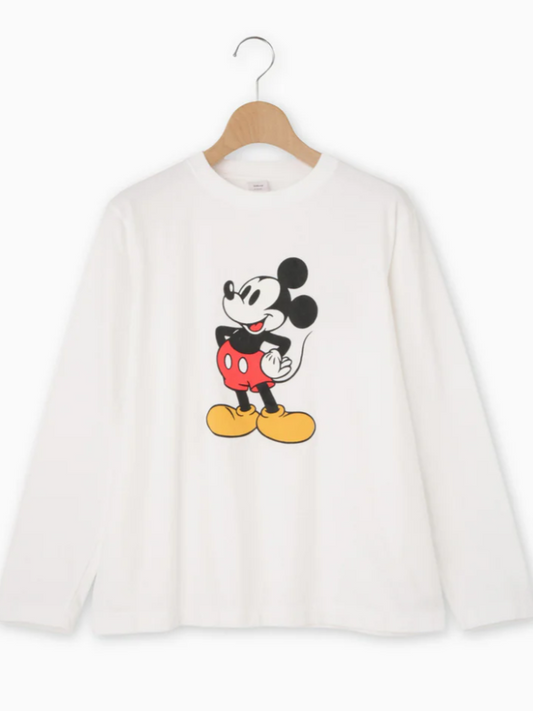 Mylanka　別注ミッキーロングスリーブTシャツ
