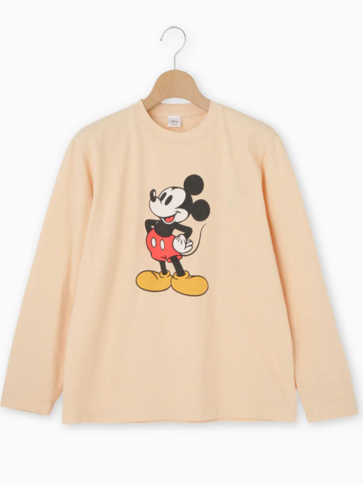 Mylanka　別注ミッキーロングスリーブTシャツ