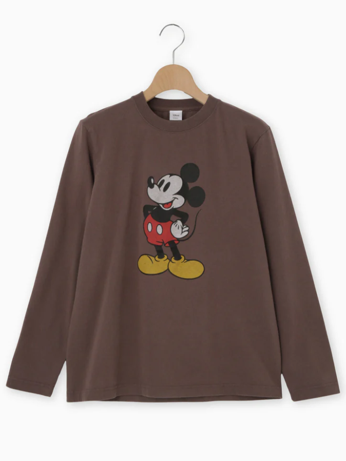 Mylanka　別注ミッキーロングスリーブTシャツ
