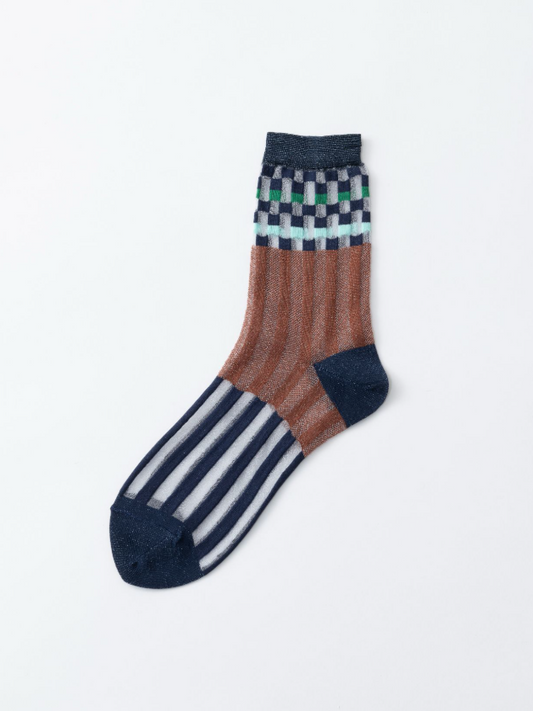 TRICOTE　PIXEL STRIPE SOCKS