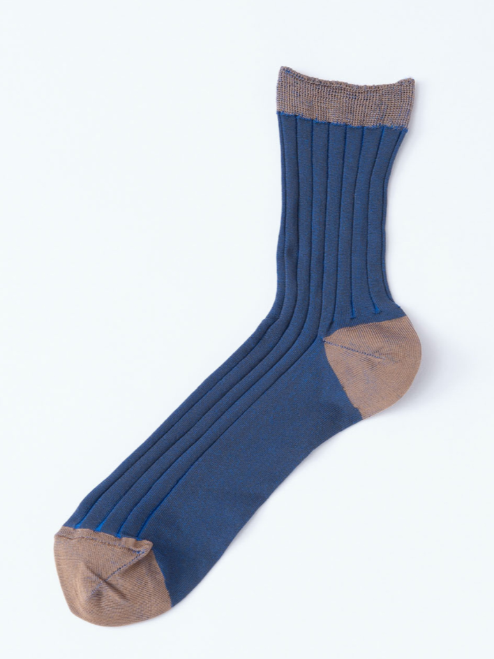 TRICOTE　BICOLOR RIB SOCKS