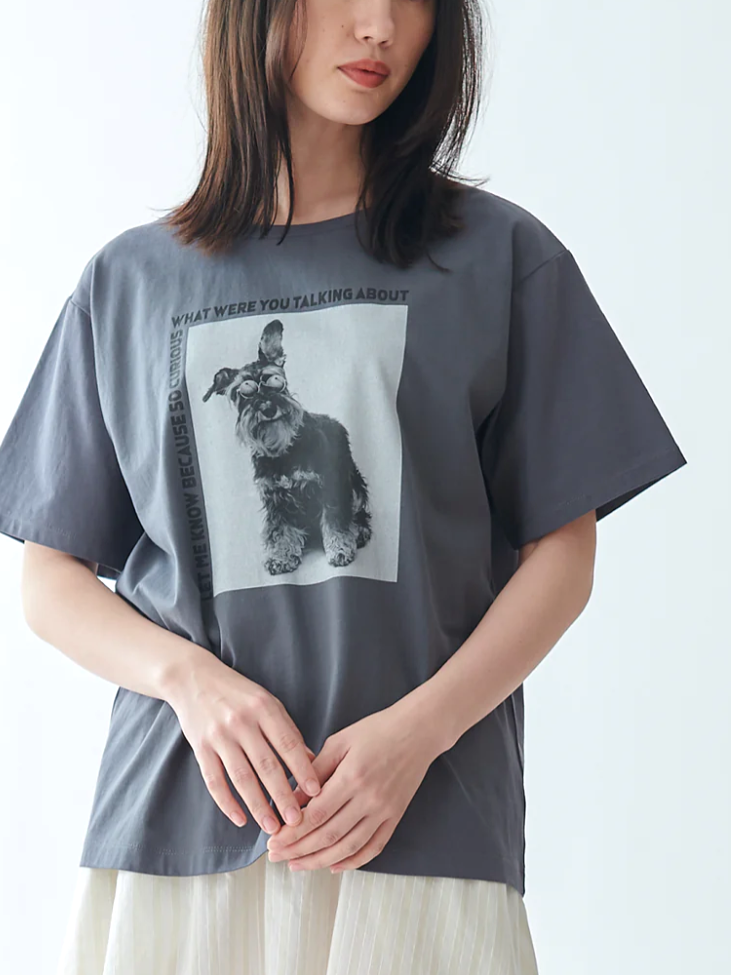 BEATRICE　フォトプリントTシャツ