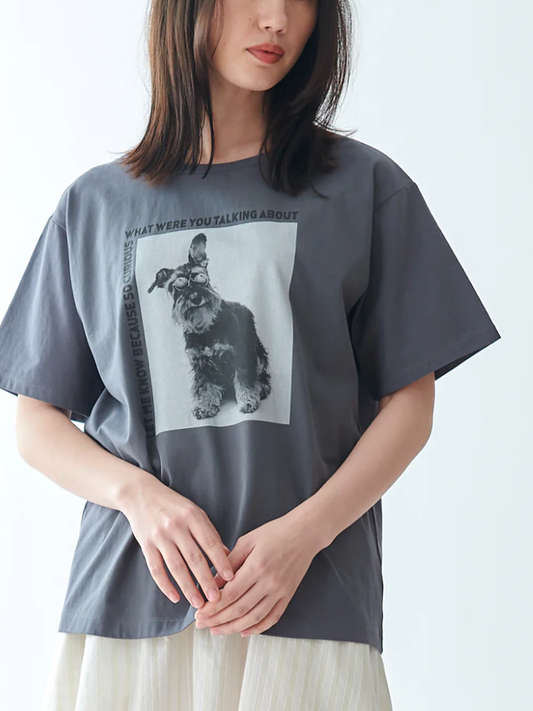 BEATRICE　フォトプリントTシャツ