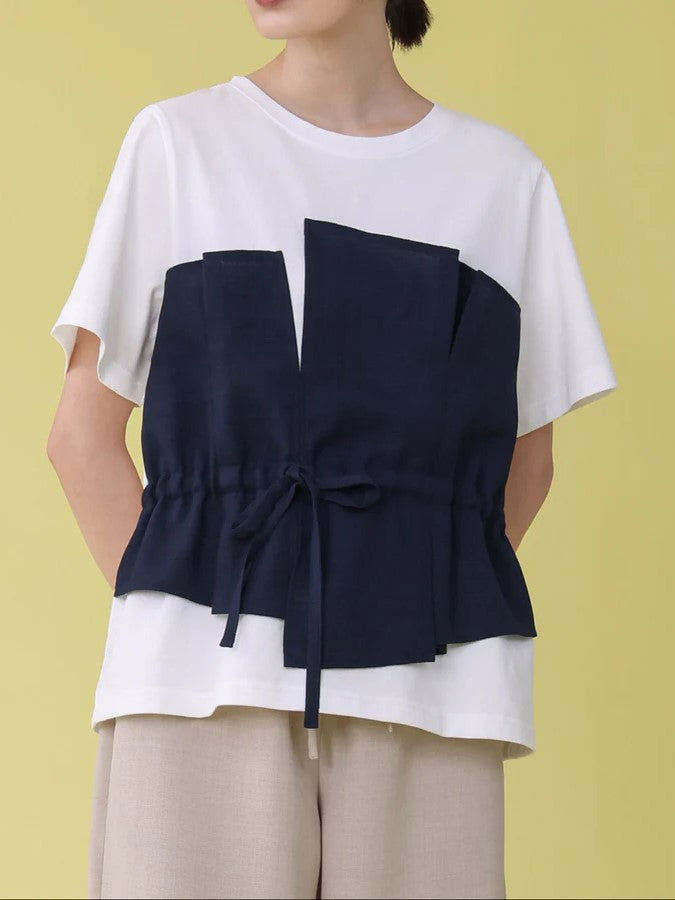 trois　ビスチェレイヤードTシャツ