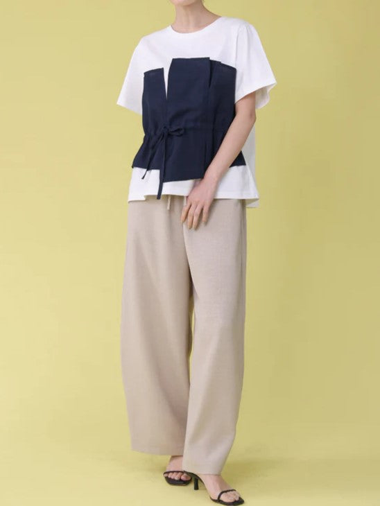 trois　ビスチェレイヤードTシャツ