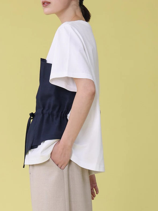trois　ビスチェレイヤードTシャツ
