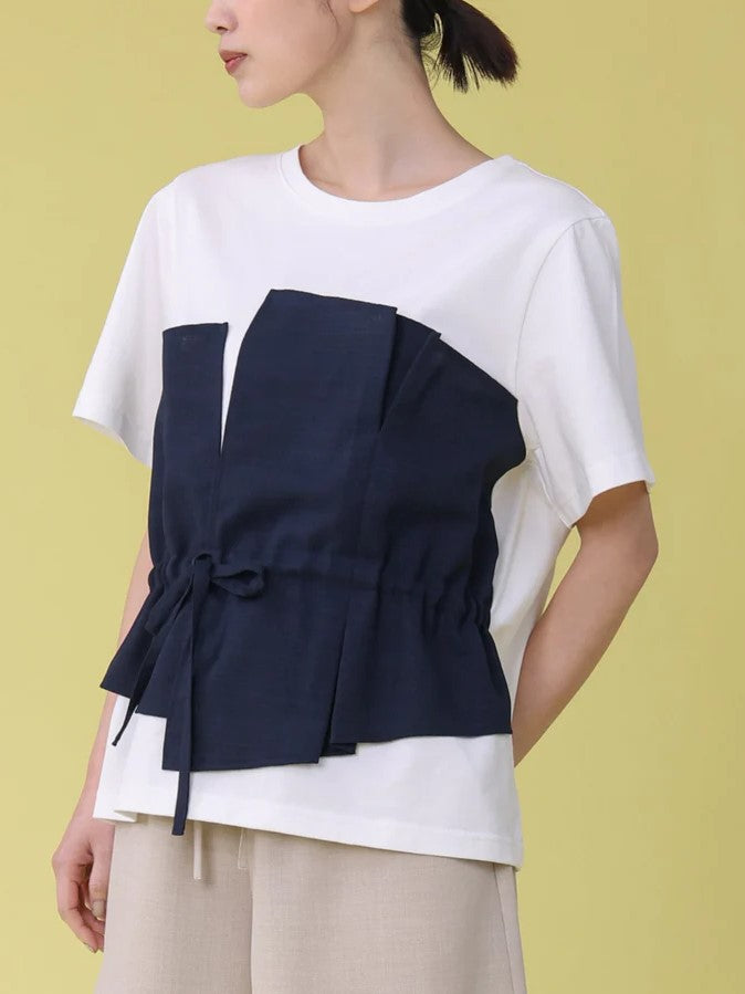 trois　ビスチェレイヤードTシャツ
