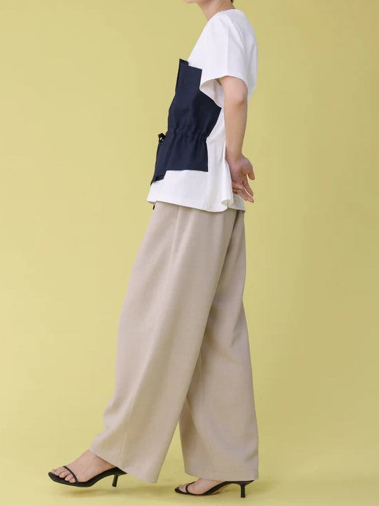 trois　ビスチェレイヤードTシャツ