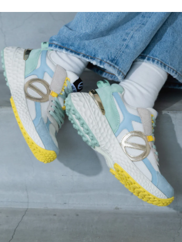 NO NAME　CARTERメッシュカラフルスニーカー