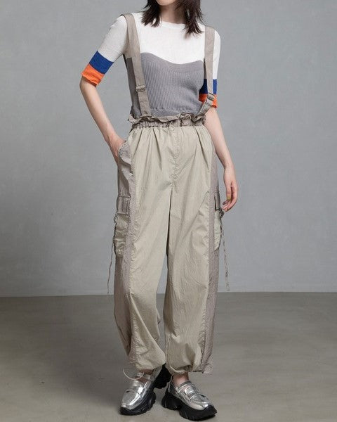MARECHAL TERRE　サスペンダー付カーゴパンツ