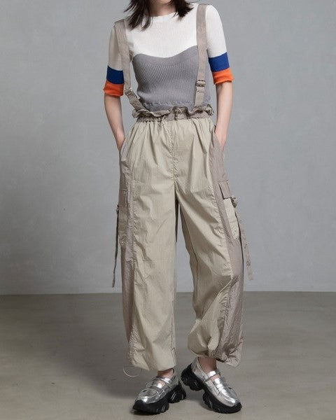 MARECHAL TERRE　サスペンダー付カーゴパンツ
