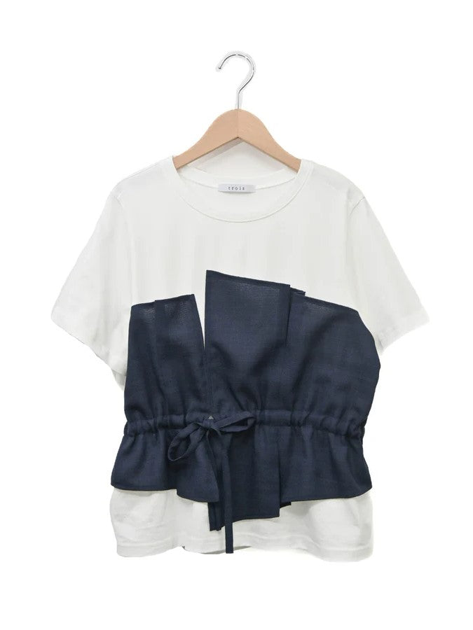 trois　ビスチェレイヤードTシャツ