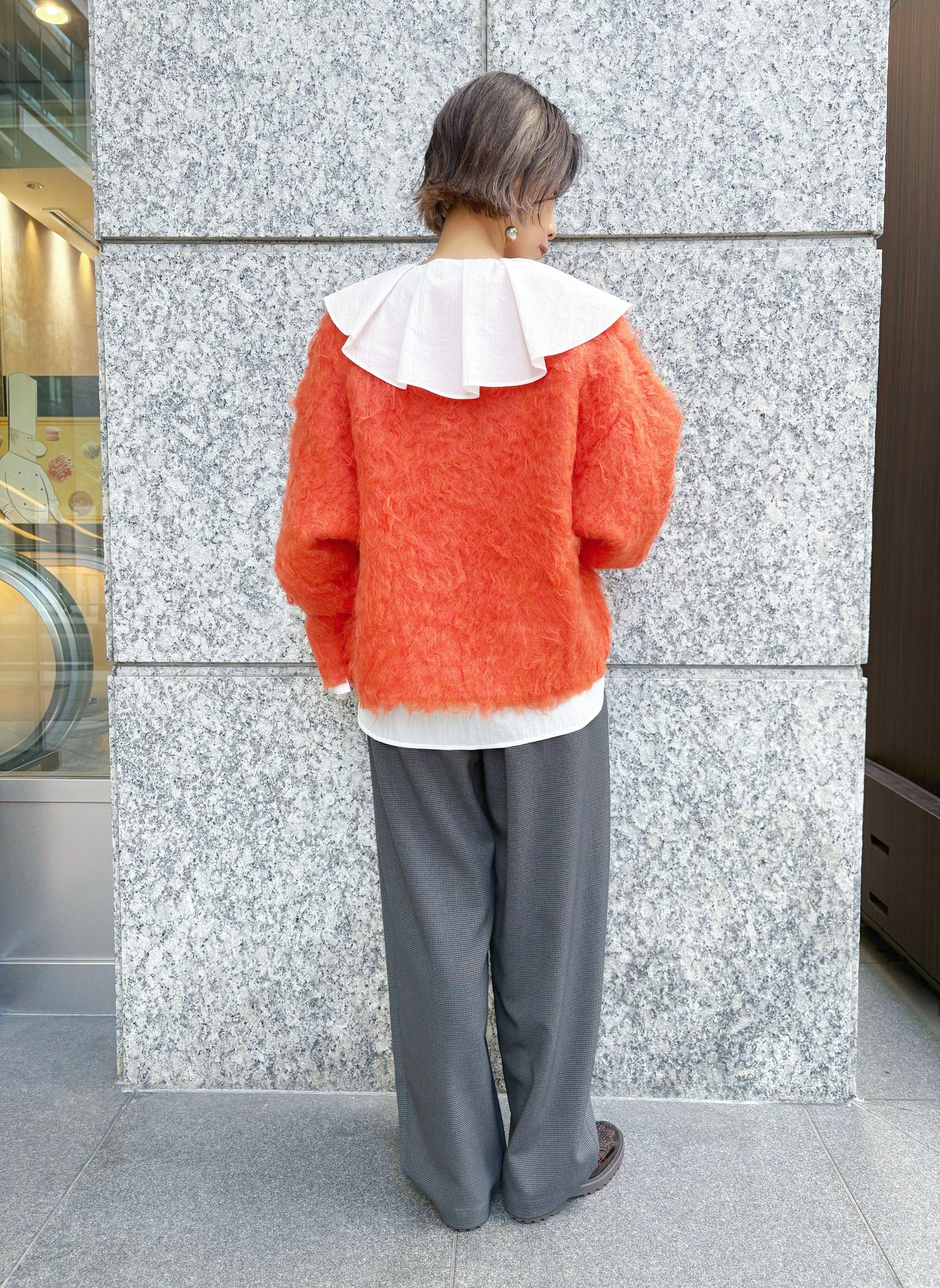 PASSIONE　ふわふわシャギールーズカーディガン