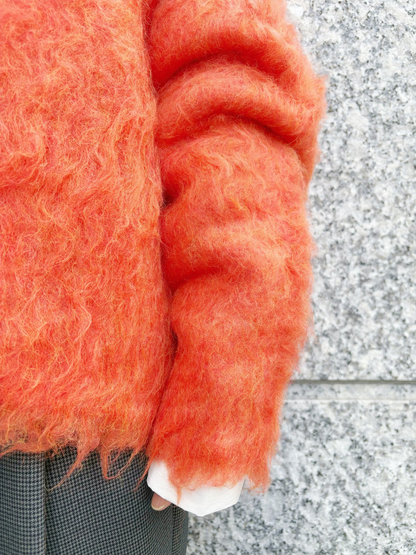 PASSIONE　ふわふわシャギールーズカーディガン