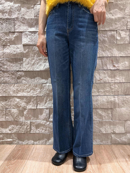 Healthy DENIM　Lotus　ミッドライズフレアデニム