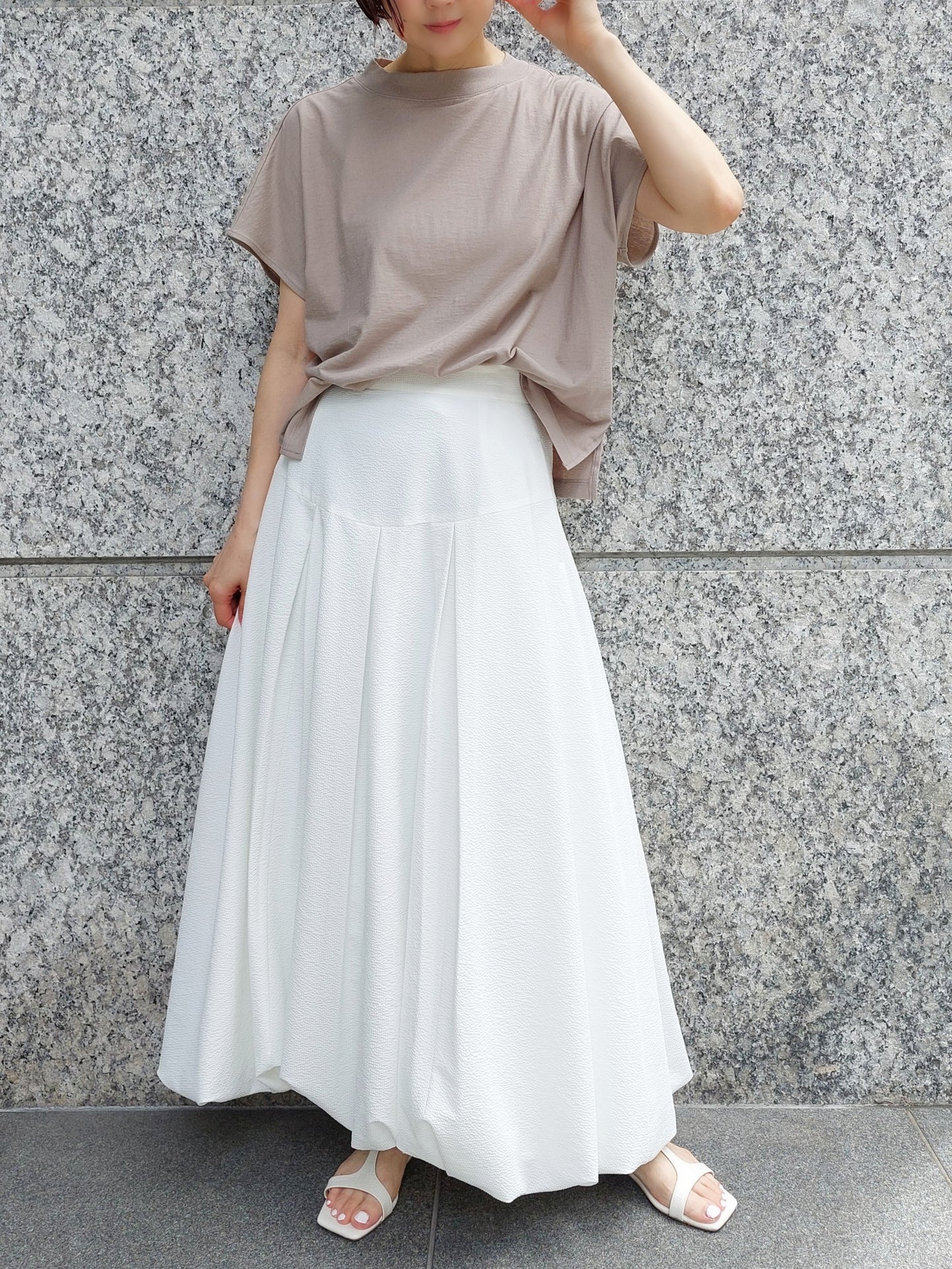STELLA CIFFON(ステラシフォン)　クルーネックTシャツ