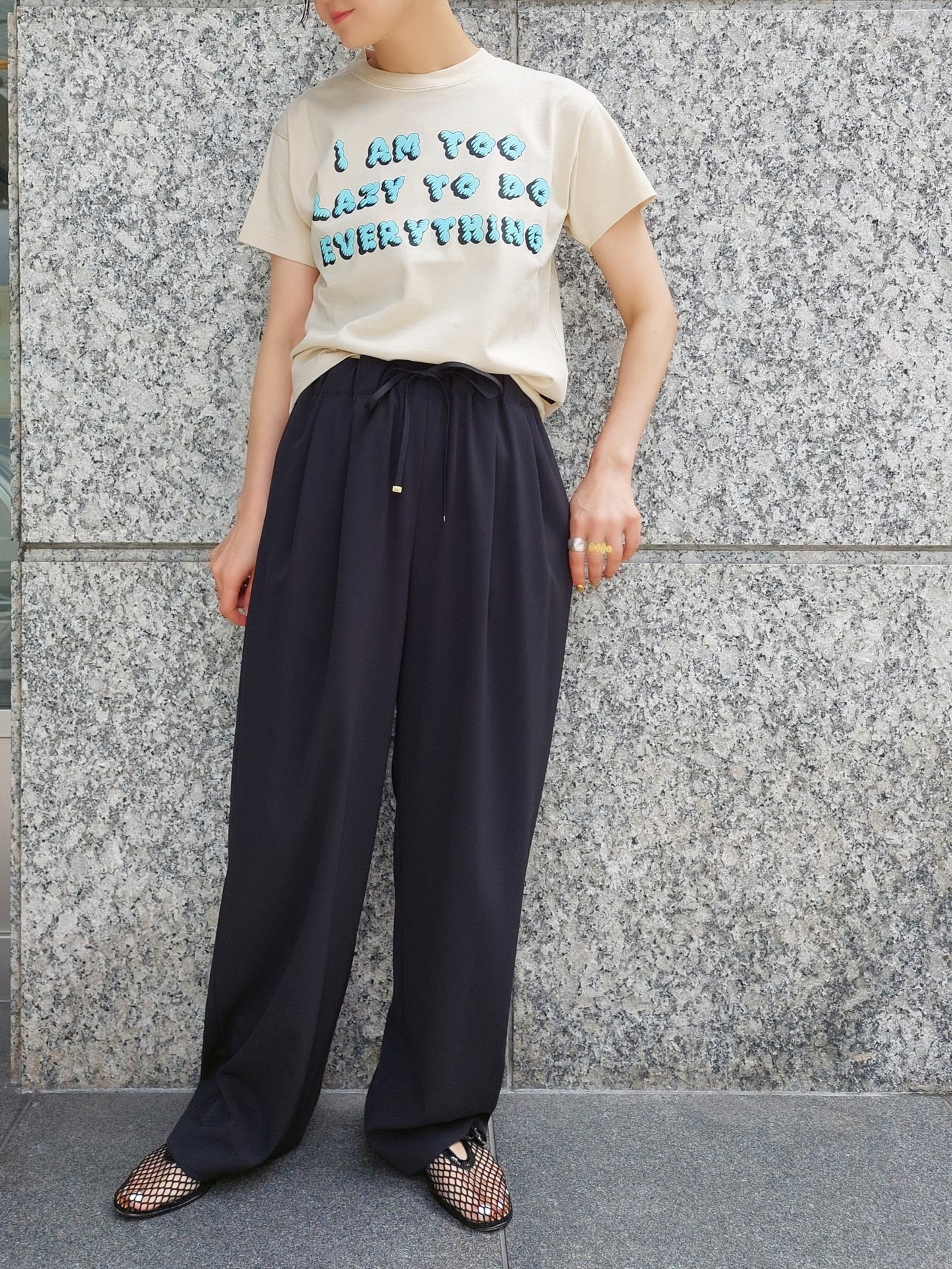 THOMAS MAGPIE ロゴTシャツ