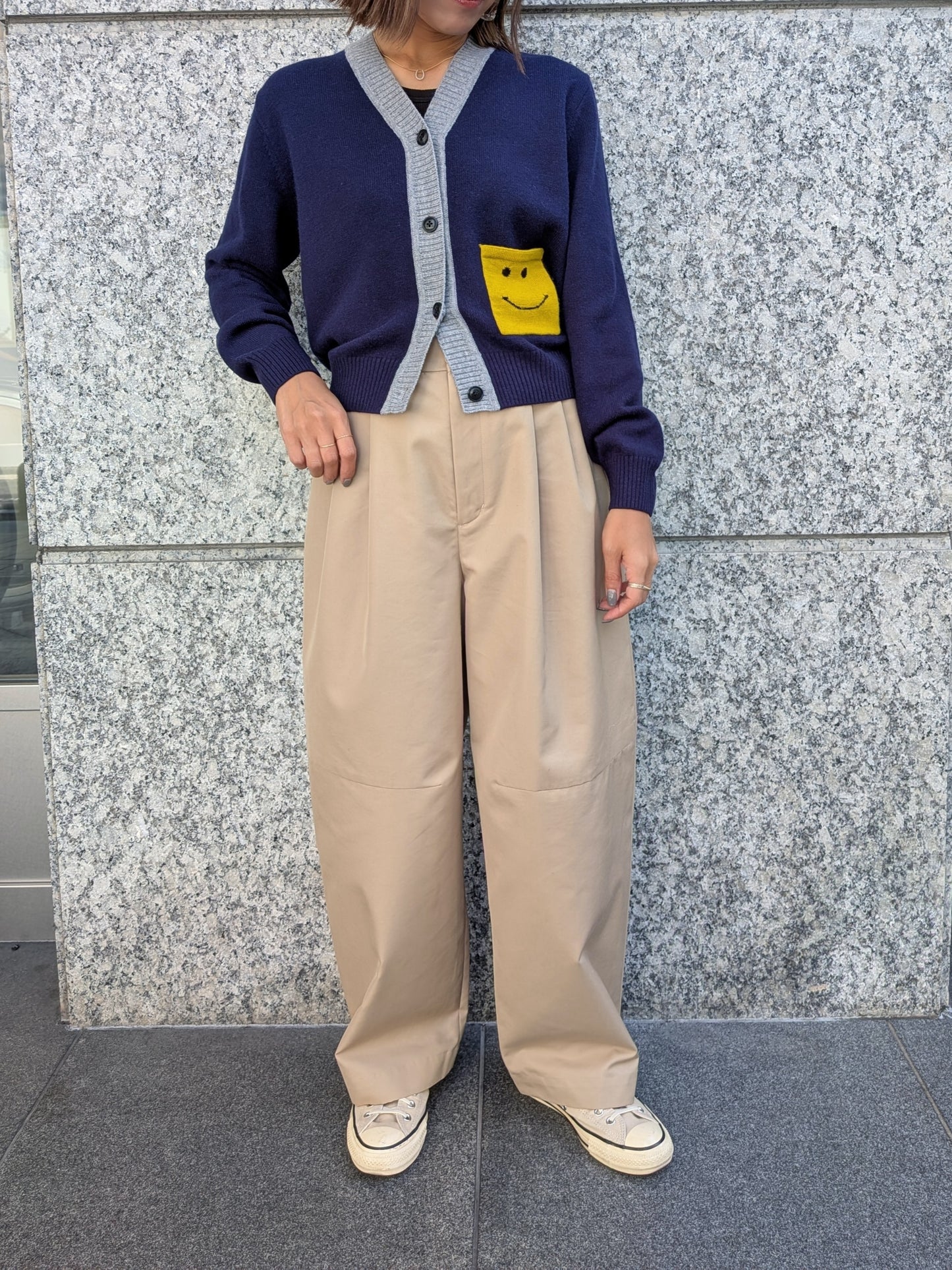 MICA＆DEAL　カーブタックワイドパンツ