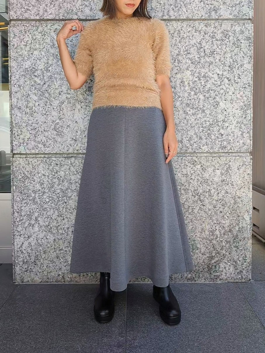 BRAHMIN　　ストレッチジャージポンチフレアスカート