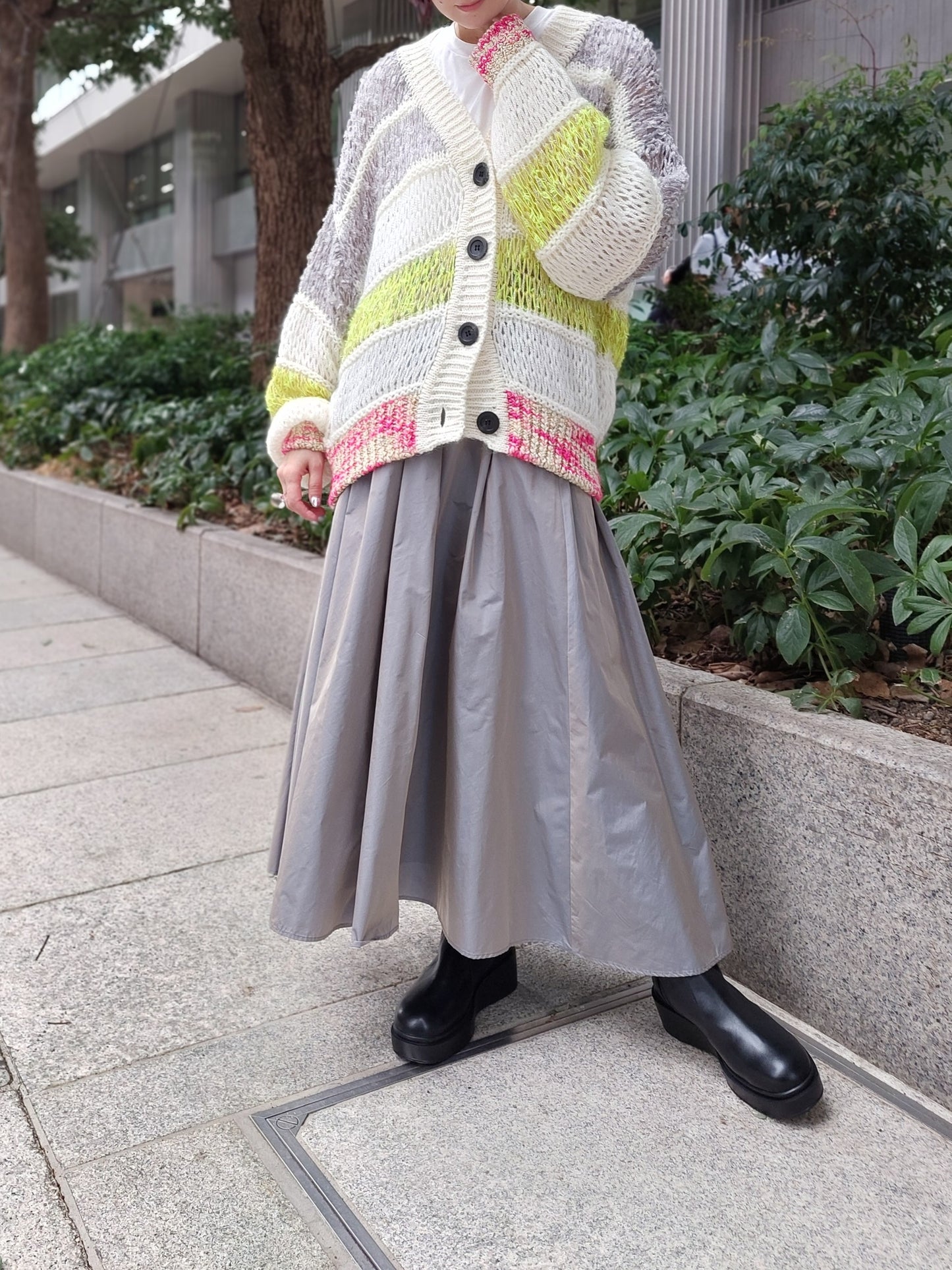 EN’DAY　ざっくりシアーカーディガン