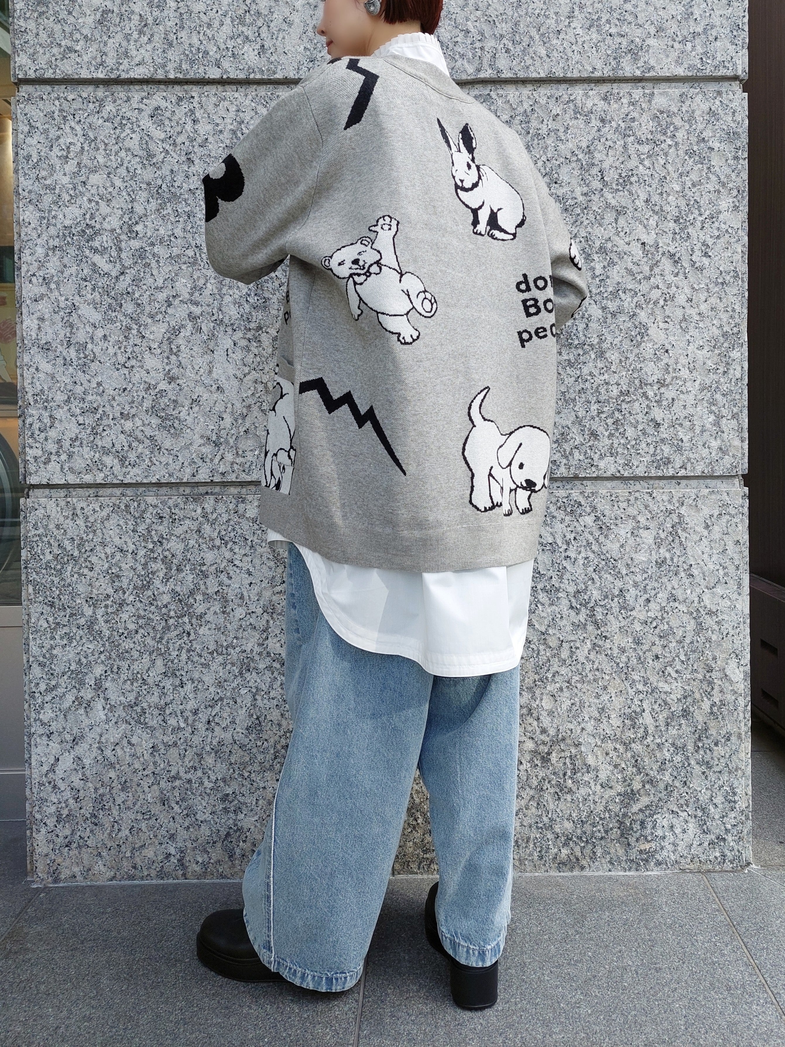 THOMAS MAGPIE インターシャもちもちBIGカーディガン – TORAYA ONLINE