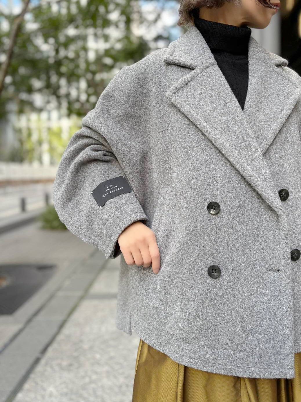 1%　ウーレットポリフレアピーコート