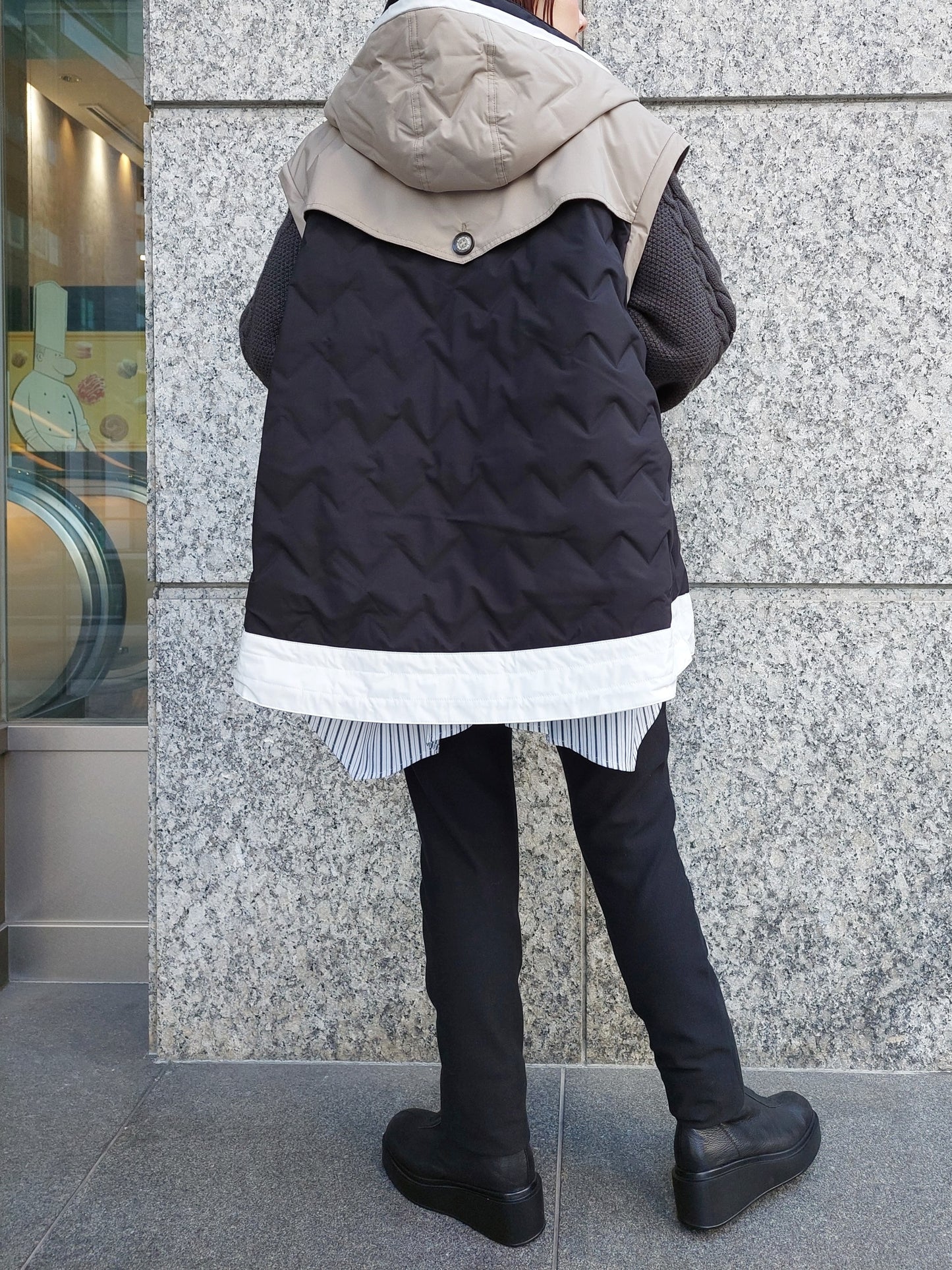 RISLEY　2WAYマウンテンパーカーダウンジャケット