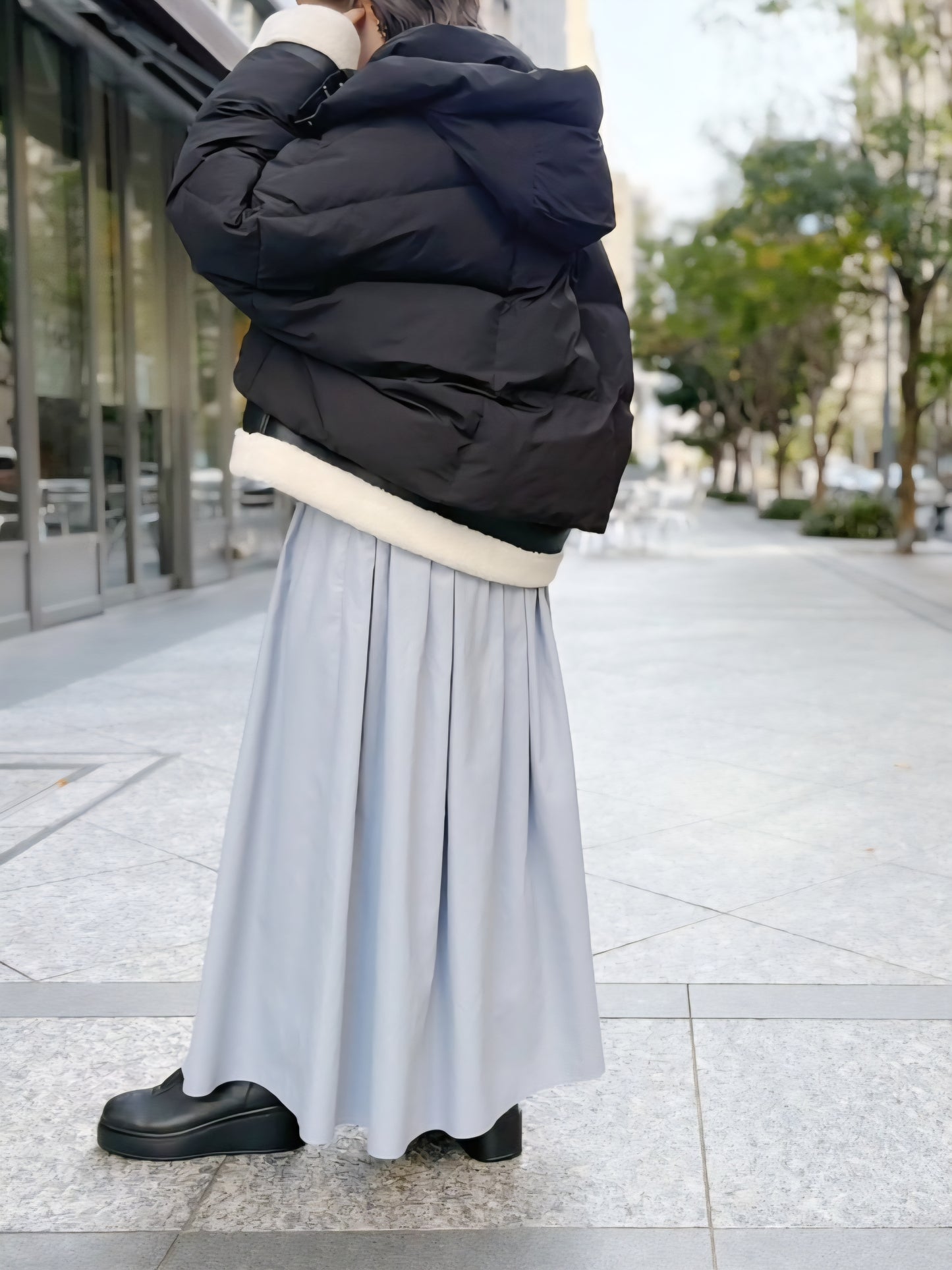 PASSIONE ダウンドッキングジャケットコート