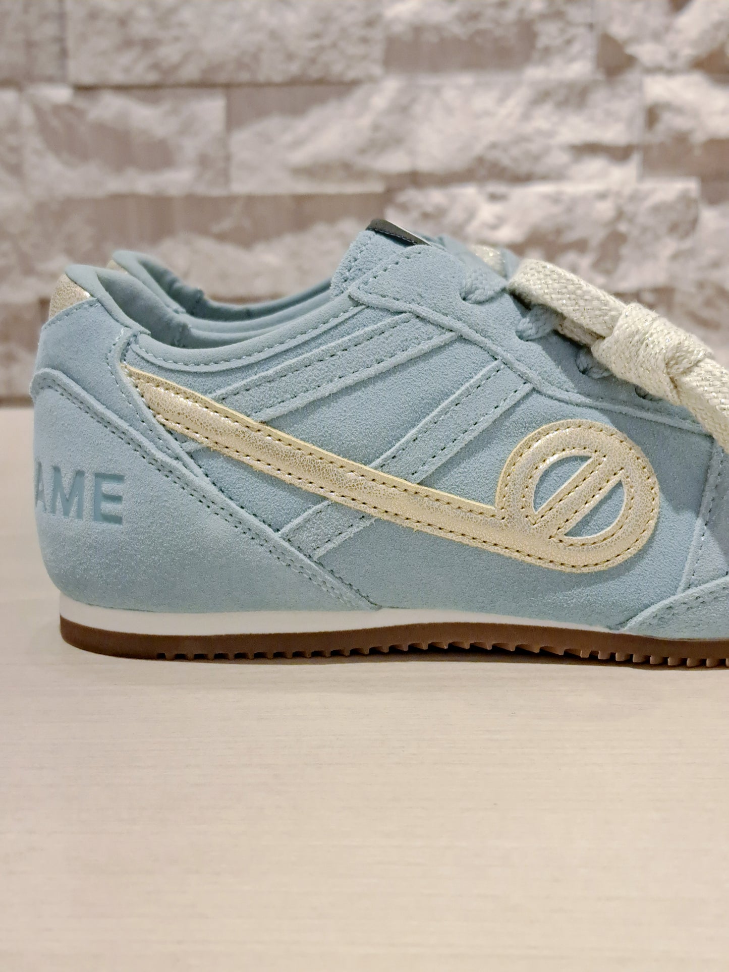 NO NAME　EVOスエードフラットスニーカー