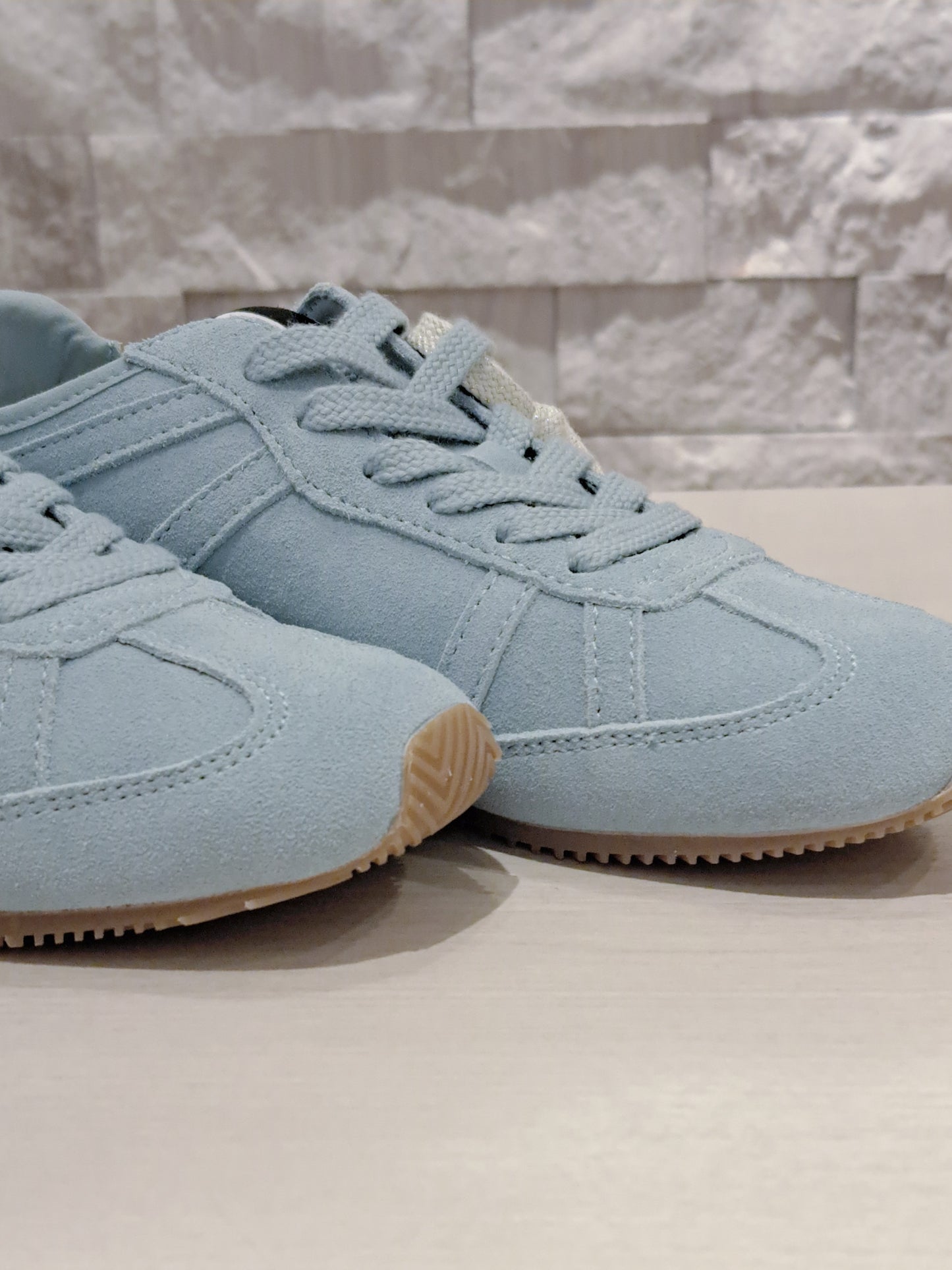 NO NAME　EVOスエードフラットスニーカー