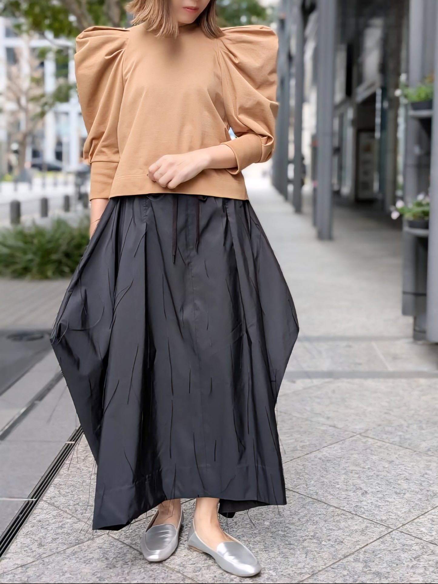 THOMAS MAGPIE コットンパワショルカットソー