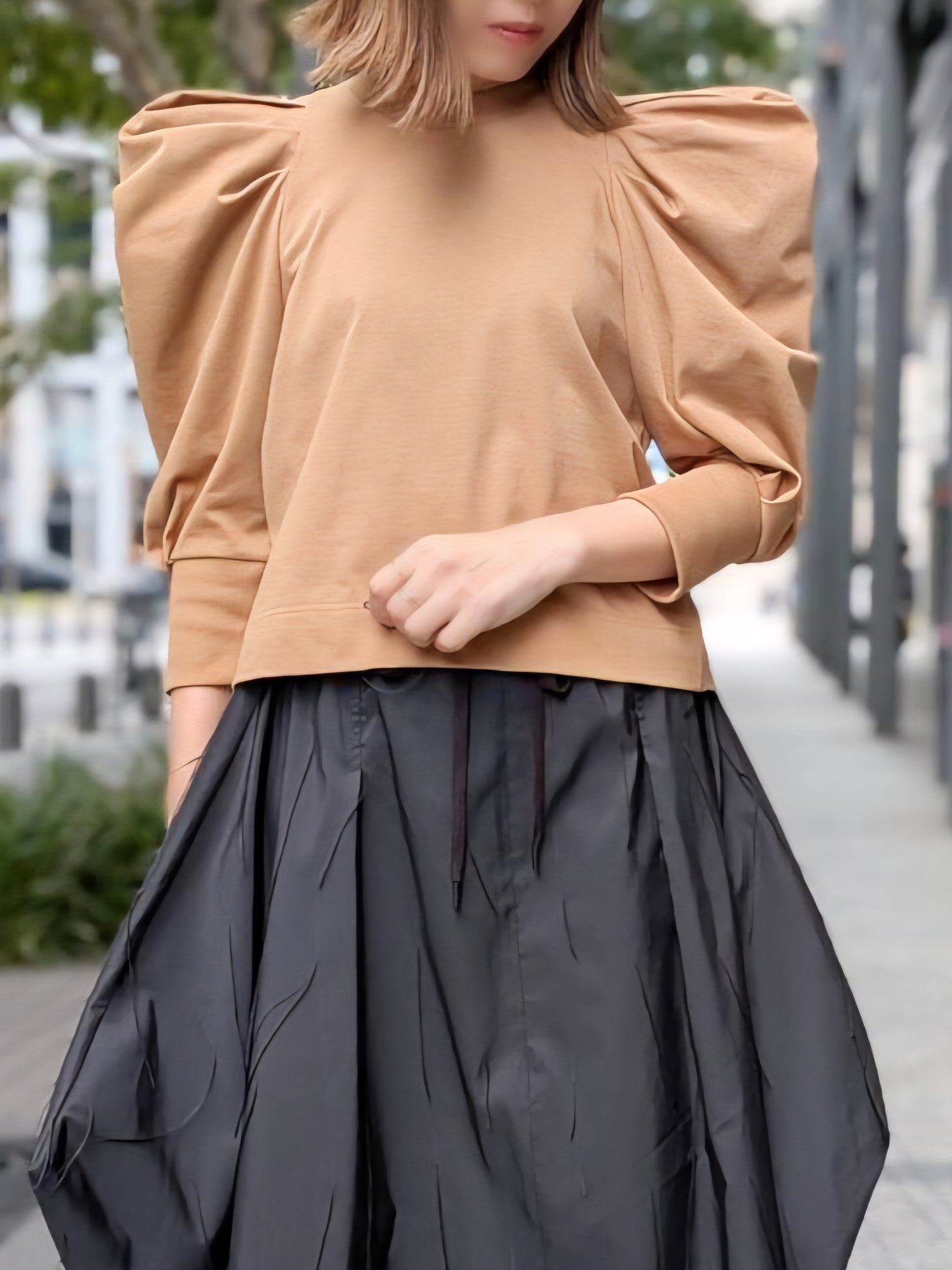 THOMAS MAGPIE コットンパワショルカットソー