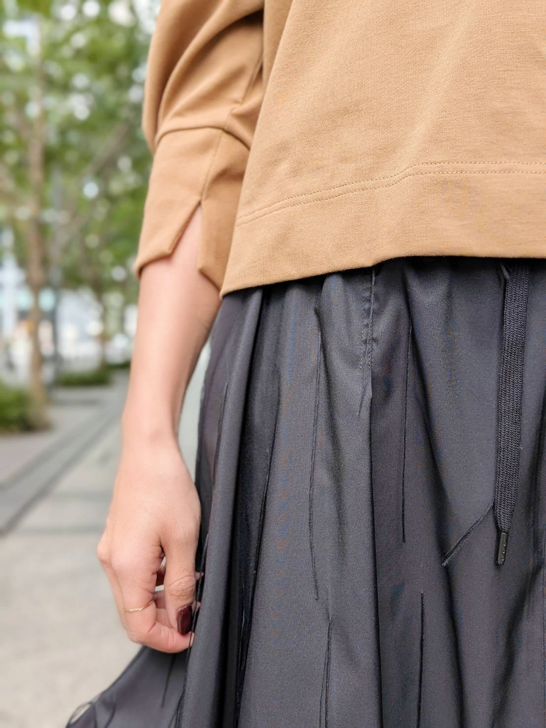 THOMAS MAGPIE コットンパワショルカットソー