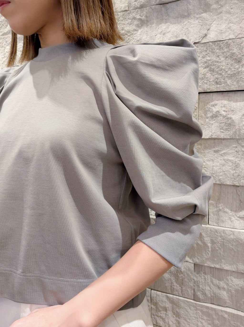 THOMAS MAGPIE コットンパワショルカットソー