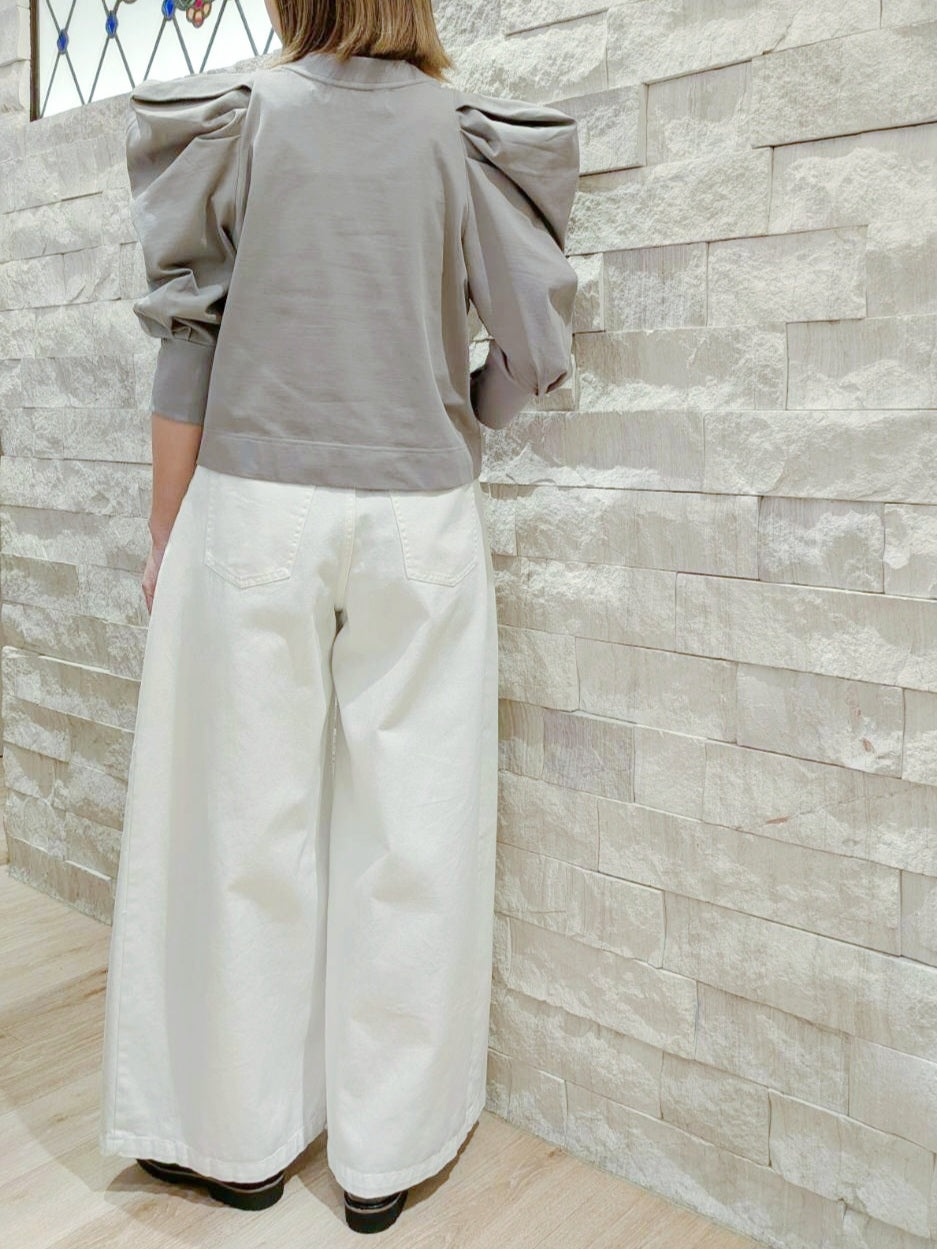 THOMAS MAGPIE コットンパワショルカットソー