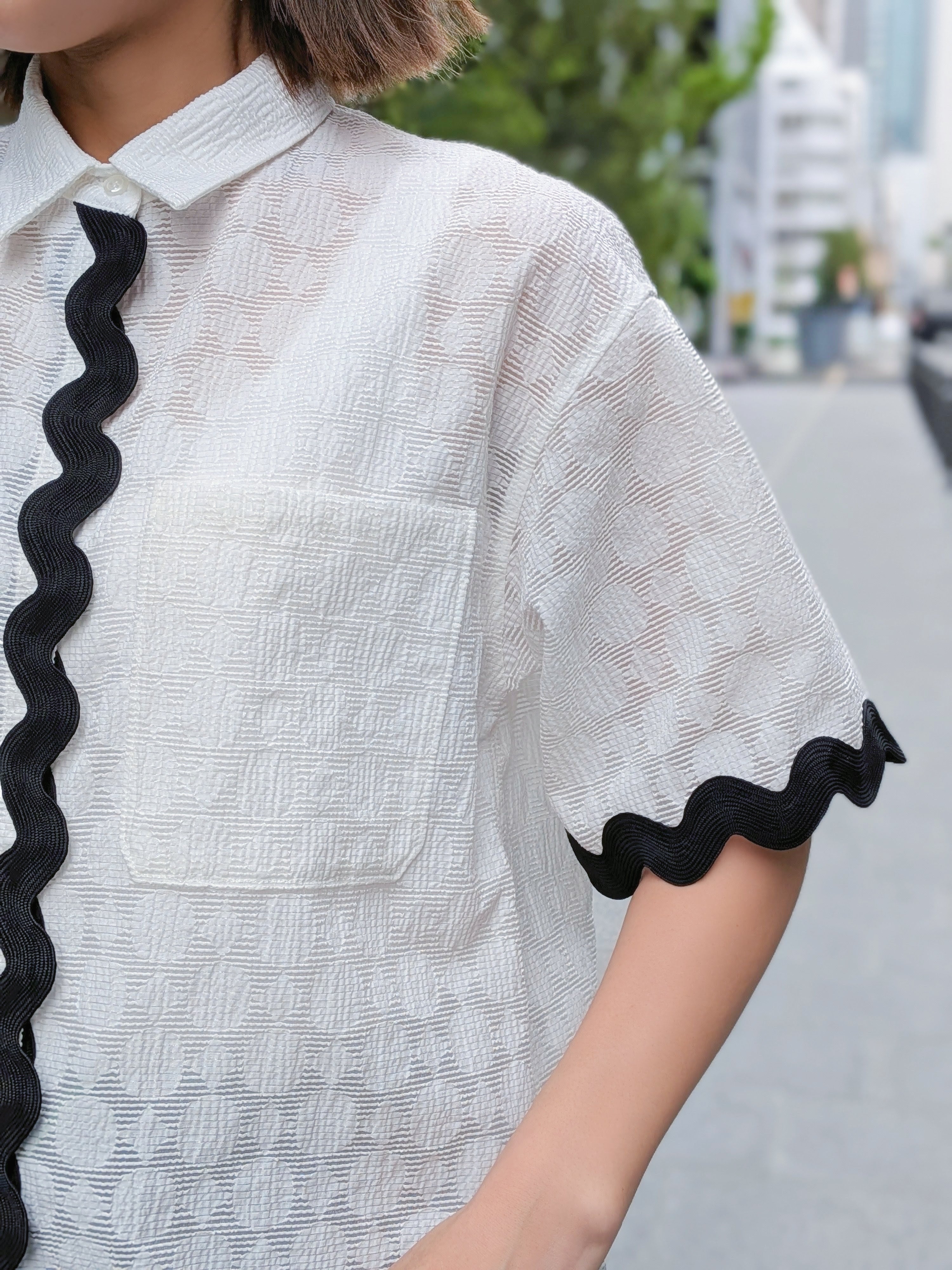 THOMAS MAGPIE シアードットジャガードブラウス – TORAYA ONLINE STORE