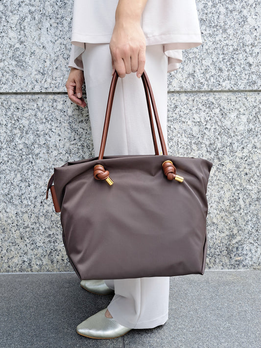 【SALE】VIOLADORO ノットハンドルトートバッグM