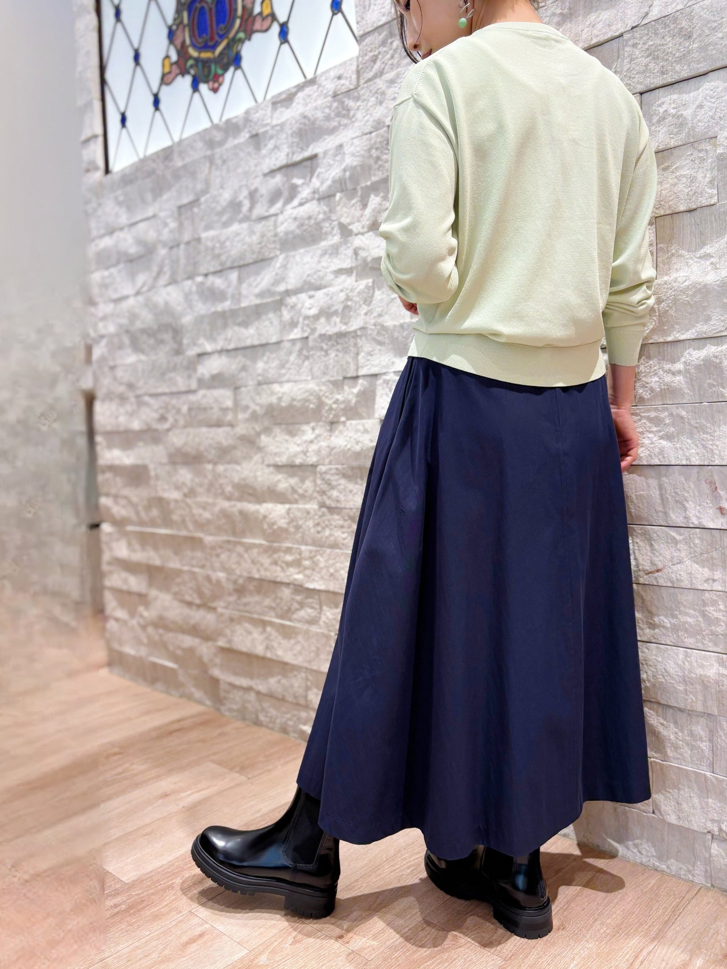 TORRAZZO DONNA　ビジュー釦カーディガン