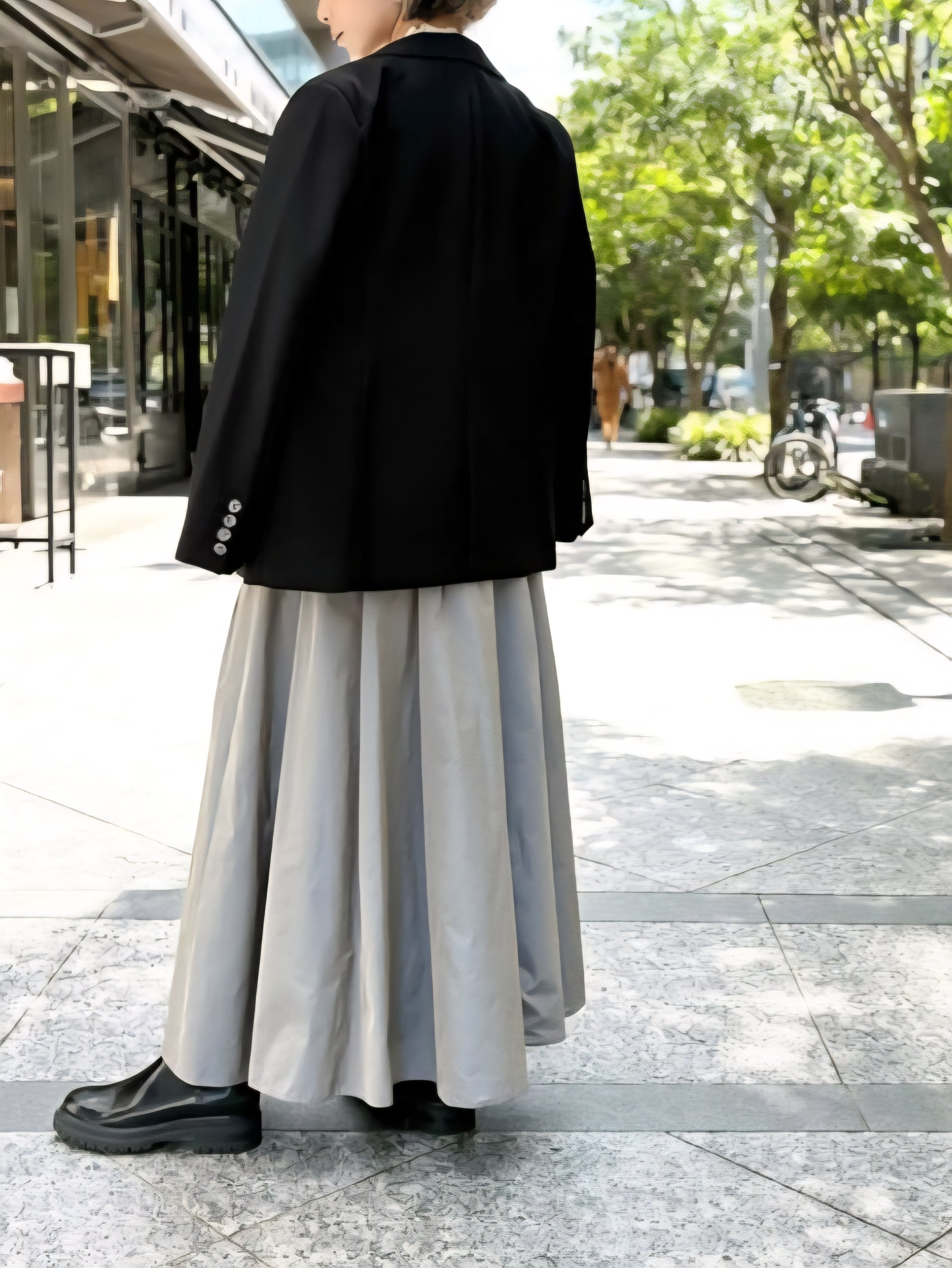 RISLEY ハイストレッチ2WAY肩掛けテーラードジャケット – TORAYA