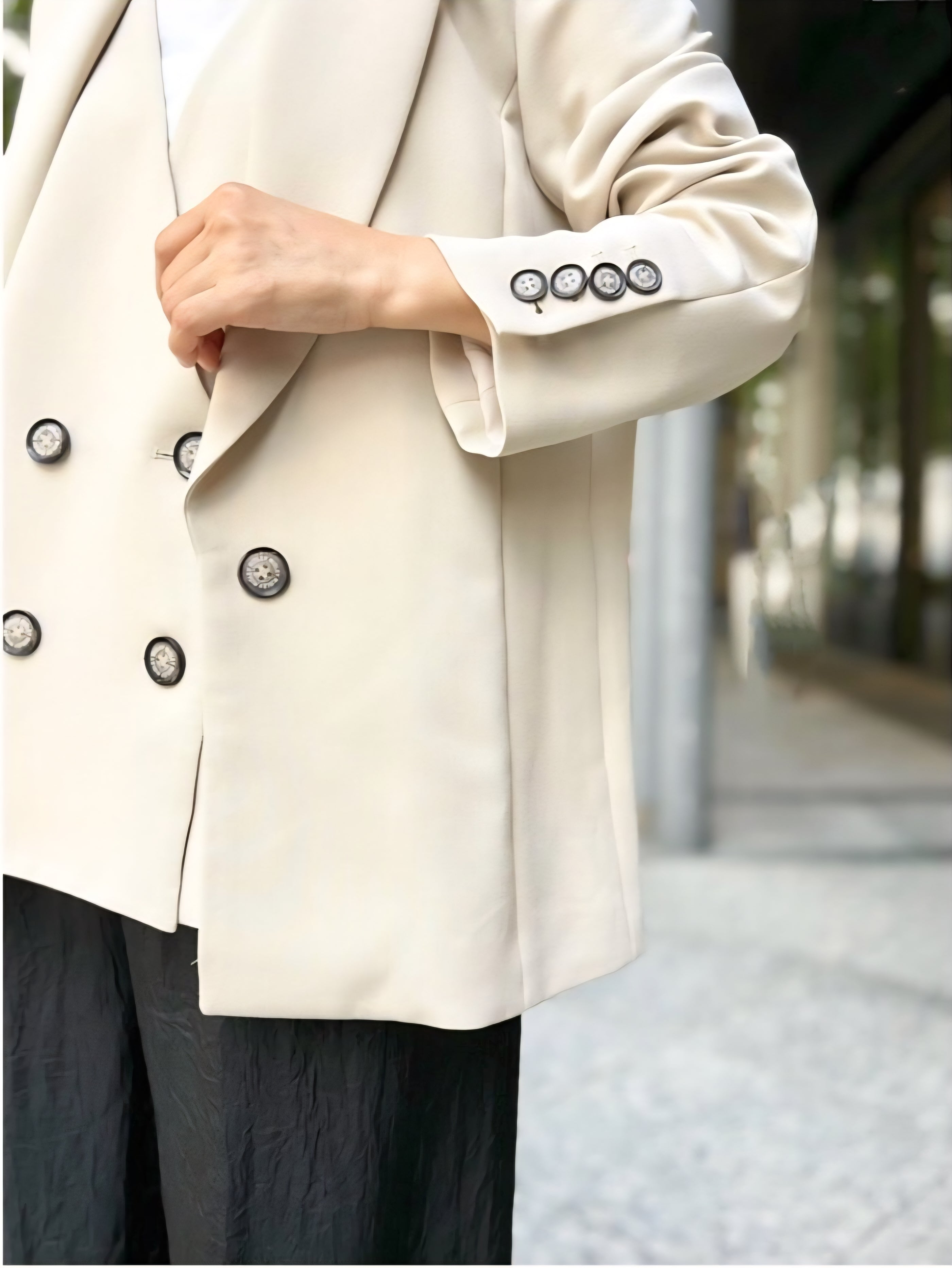 RISLEY ハイストレッチ2WAY肩掛けテーラードジャケット – TORAYA