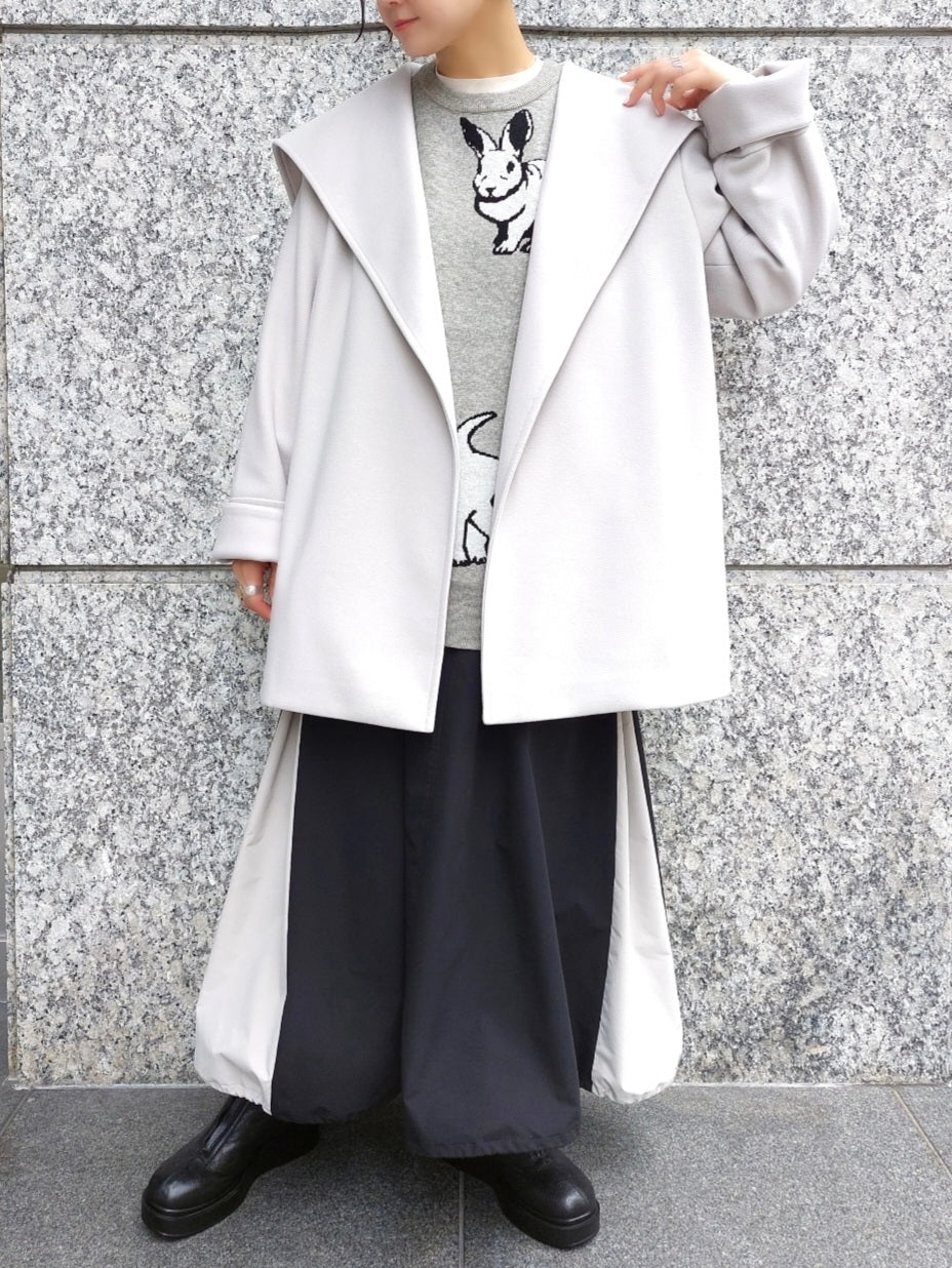 MICA＆DEAL　ショールカラーコート　