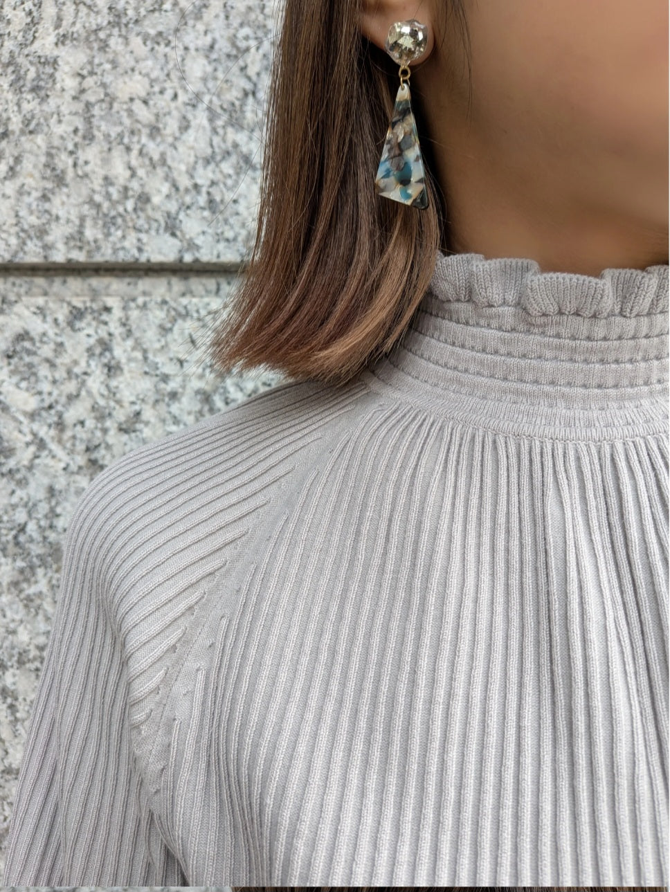 MARILYN　MOON　2WAYリブもちもちニット