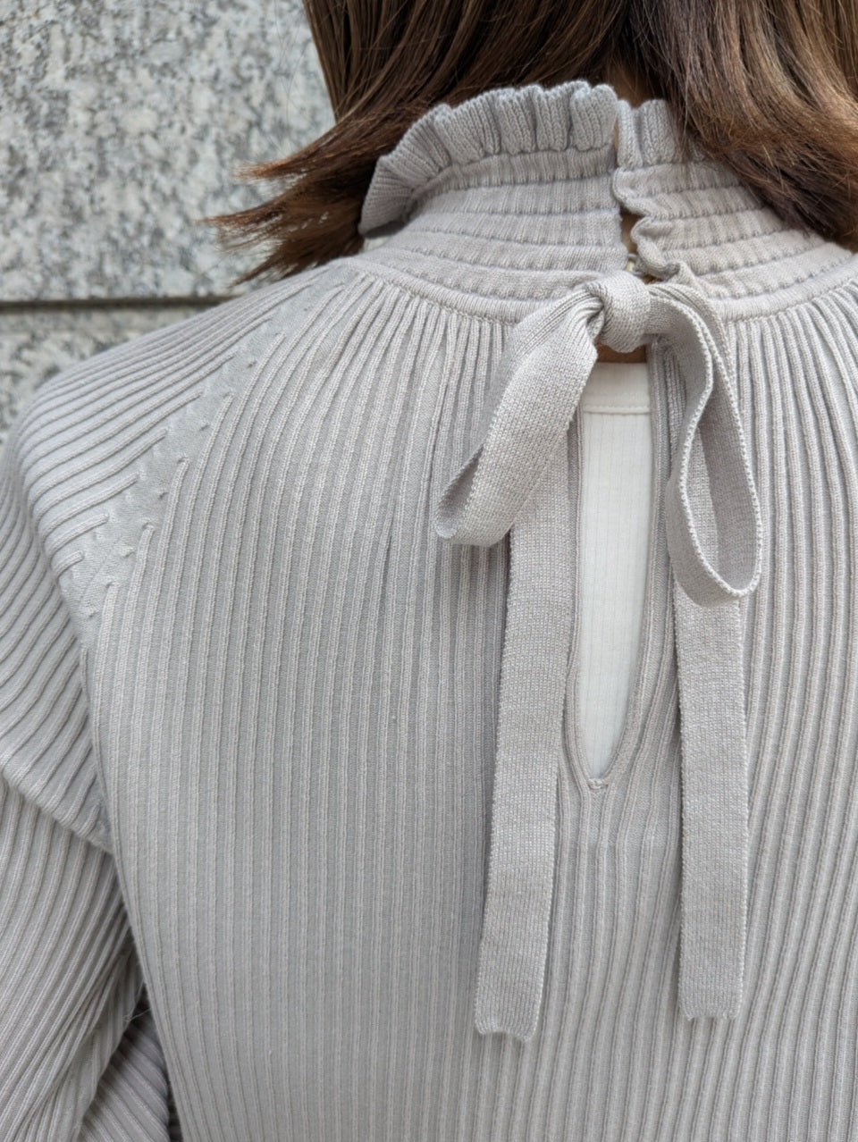 MARILYN　MOON　2WAYリブもちもちニット