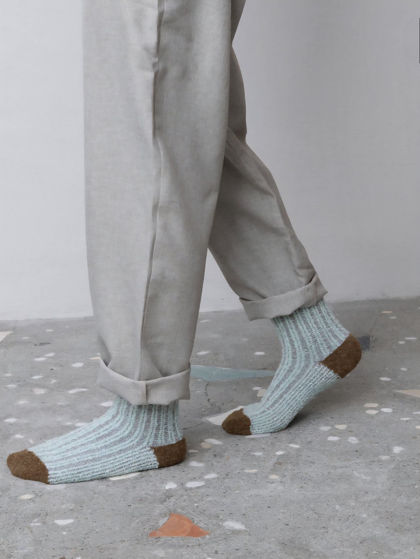 TRICOTE ふわもこリブソックス