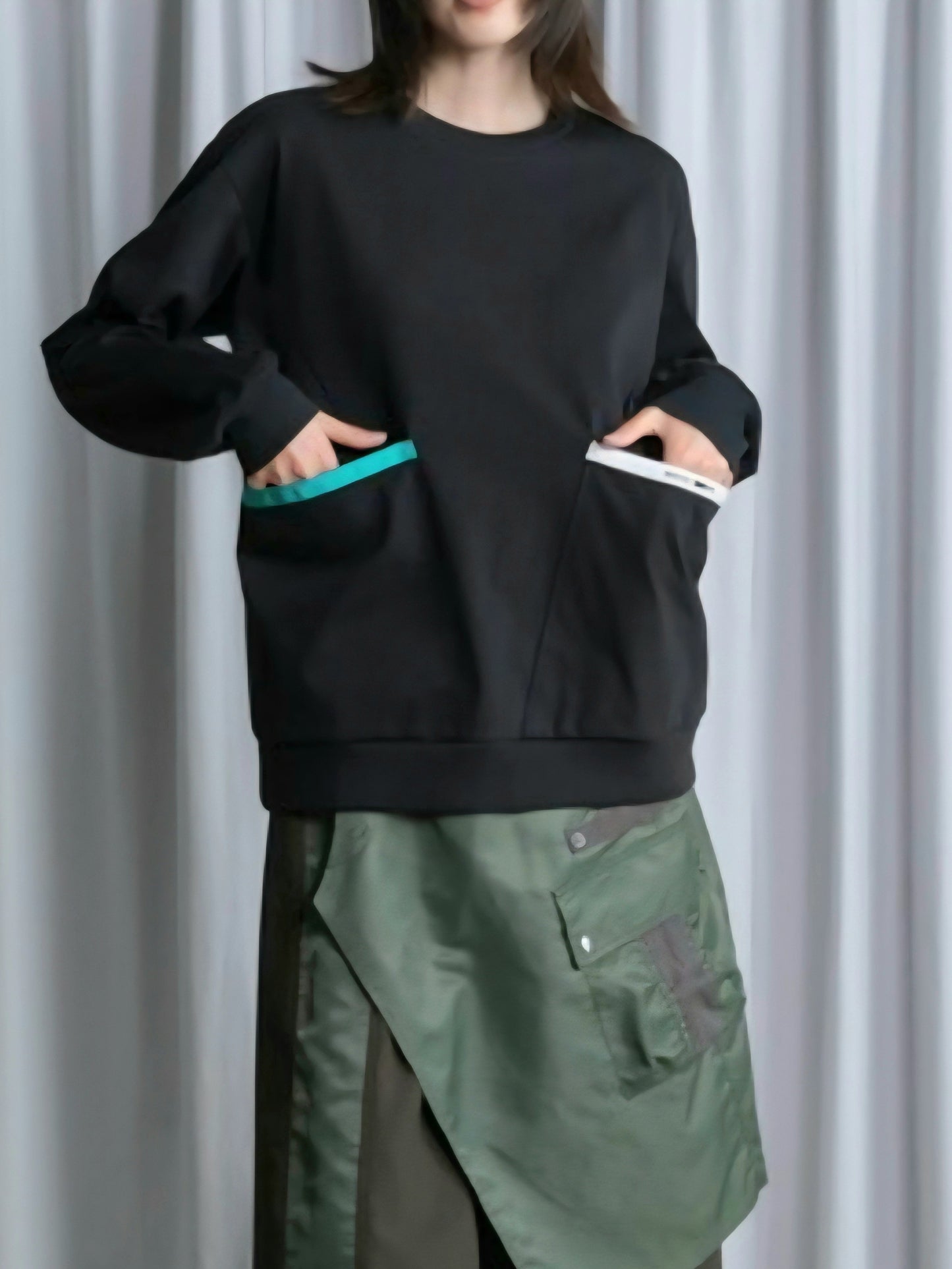 MARECHAL TERRE　ポケットデザインカットソープルオーバー