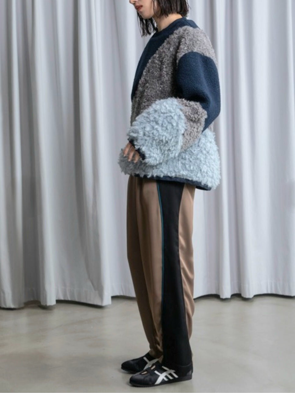 MARECHAL TERRE　ボアコンビネーショントップス