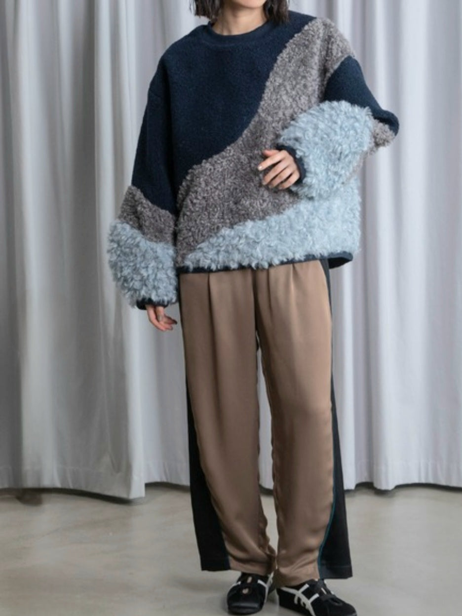 MARECHAL TERRE　ボアコンビネーショントップス