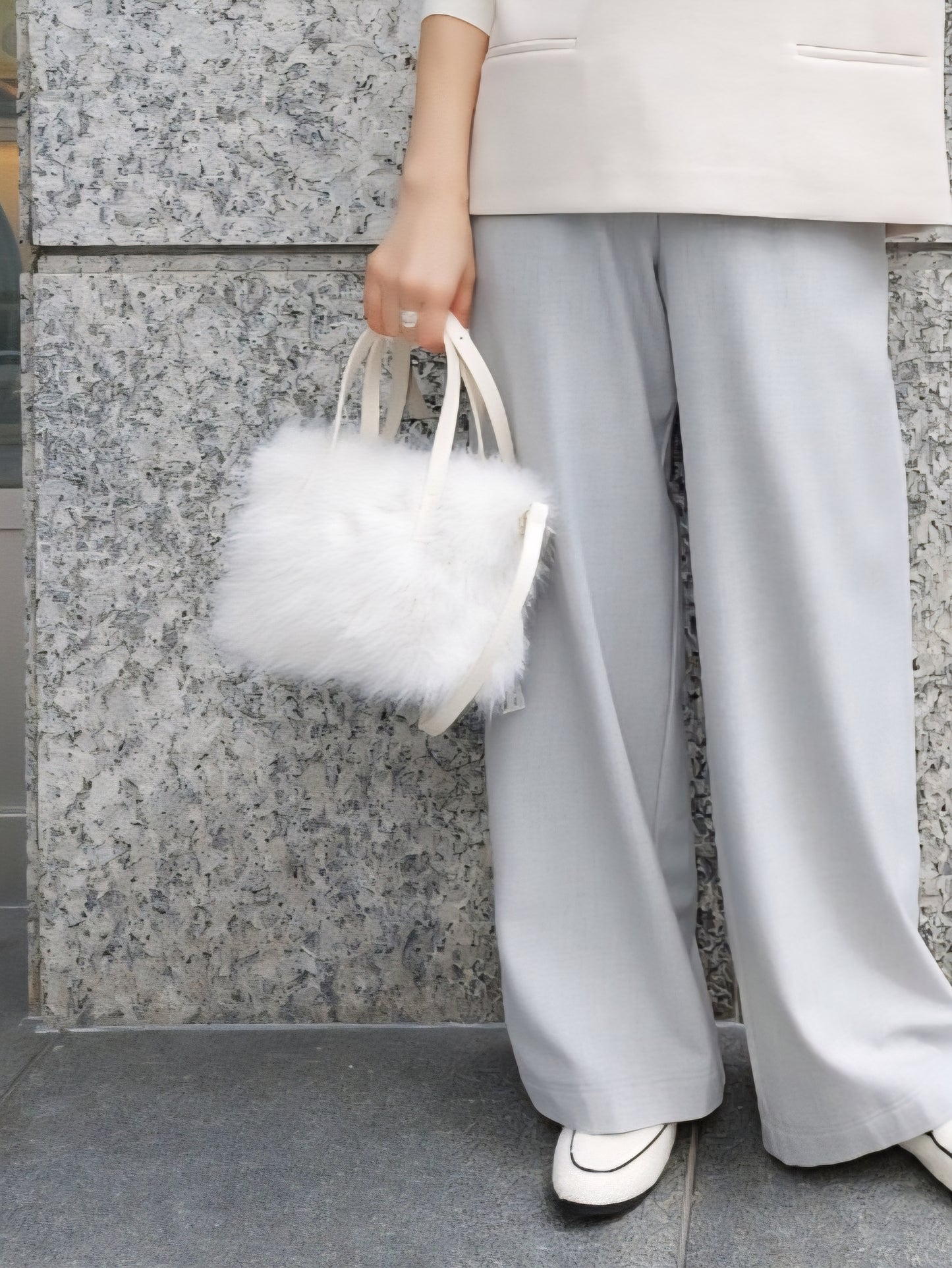 BEATRICE　エコファー２WAYバッグ