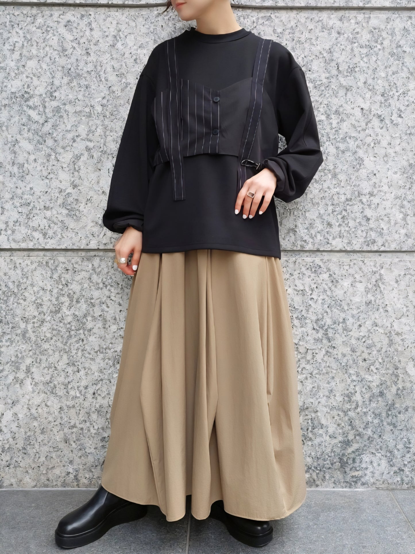 MARECHAL TERRE ビスチェドッキングポンチプルオーバー