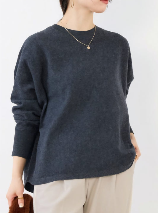 MICA&DEAL ウールブークレドルマンスリーブプルオーバー